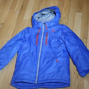 Blue LL Bean Kids Ski Jacket